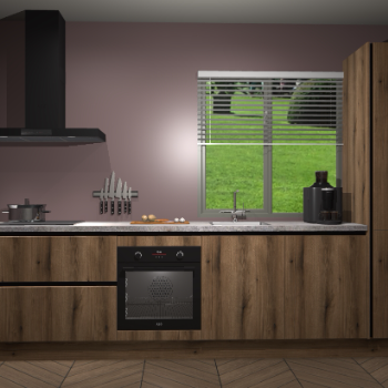 Goud Eiken greeploze keuken Antigua 43497