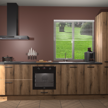 Goud Eiken keuken Antigua 43512