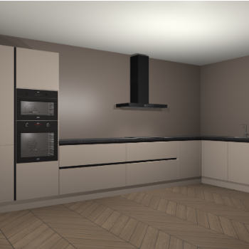 Kasjmier greeploze keuken Frankrijk 91611