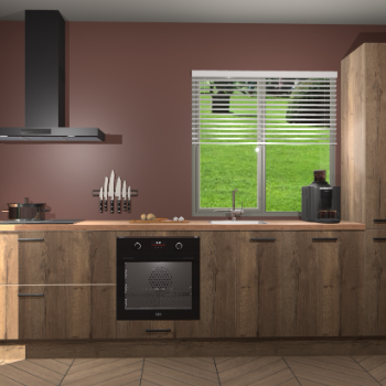 Chocolade Eiken keuken Antigua 45553