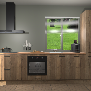 Chocolade Eiken keuken Antigua 45554