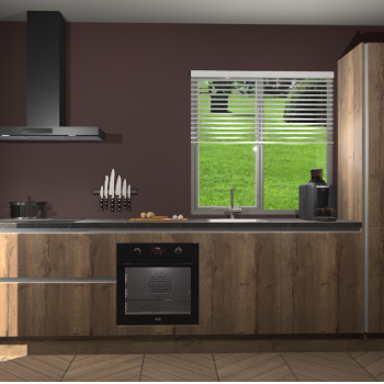 Chocolade Eiken greeploze keuken Antigua 45656