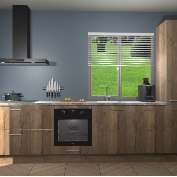 Chocolade Eiken keuken Antigua 45686