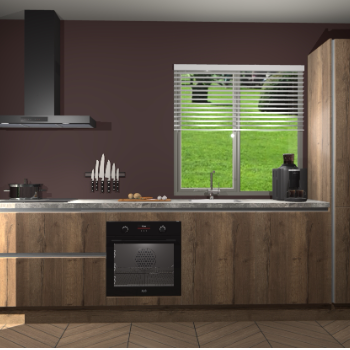 Chocolade Eiken greeploze keuken Antigua 45687