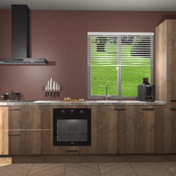 Chocolade Eiken keuken Antigua 45688