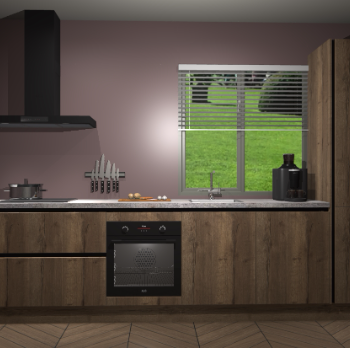 Chocolade Eiken greeploze keuken Antigua 45766