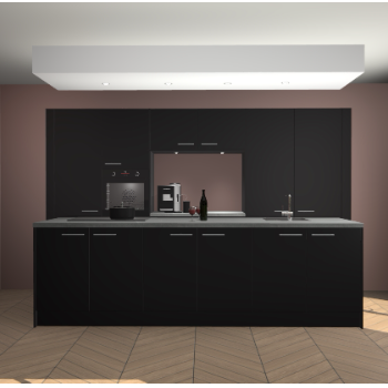 Zwarte keuken Lodz 68248