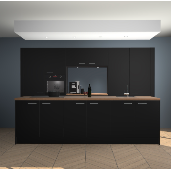 Zwarte keuken Lodz 68203