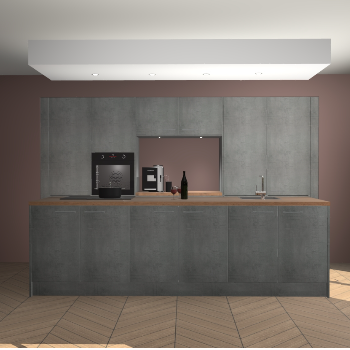 Beton Parelgrijs keuken Lodz 69055