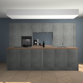 Beton Parelgrijs keuken Lodz 69056