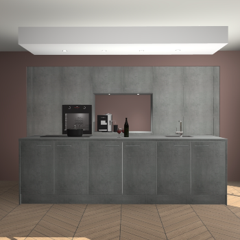 Beton Parelgrijs keuken Lodz 69106