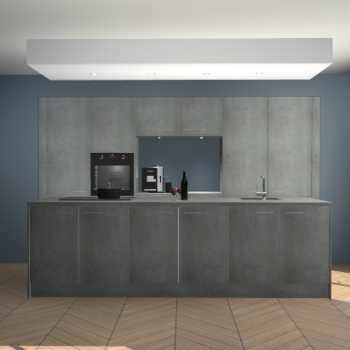 Beton Parelgrijs keuken Lodz 69107