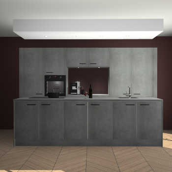 Beton Parelgrijs keuken Lodz 69110