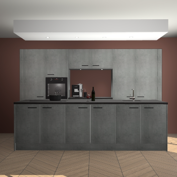 Beton Parelgrijs keuken Lodz 69115