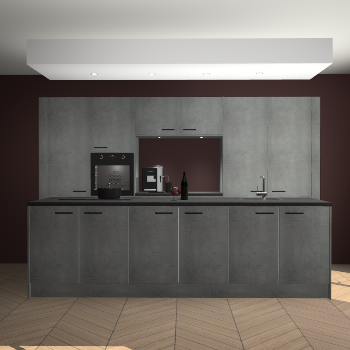 Beton Parelgrijs keuken Lodz 69117