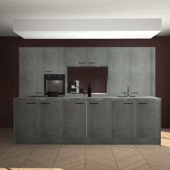 Beton Parelgrijs keuken Lodz 69164