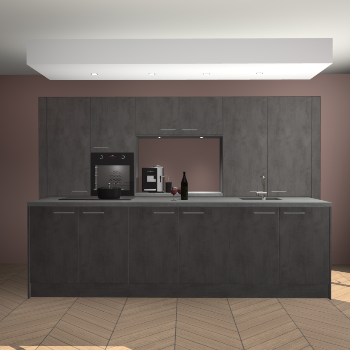 Beton Antraciet keuken Lodz 68898