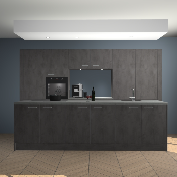 Beton Antraciet keuken Lodz 68899