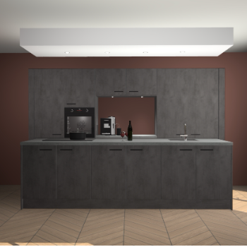 Beton Antraciet keuken Lodz 68901