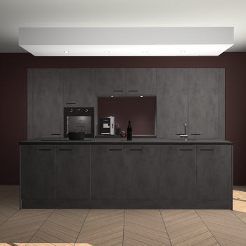 Beton Antraciet keuken Lodz 68908