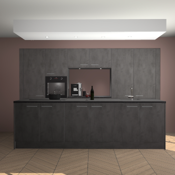 Beton Antraciet keuken Lodz 69023