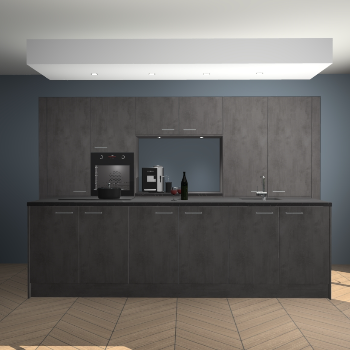 Beton Antraciet keuken Lodz 69024