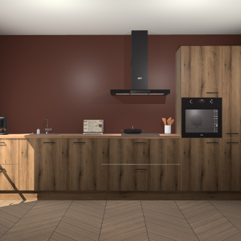 Goud Eiken keuken Leuven 48099