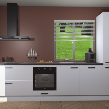 Sneeuwwitte hoogglans keuken Antigua 47106