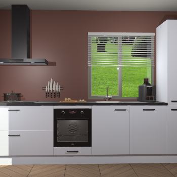 Sneeuwwitte hoogglans keuken Antigua 47154