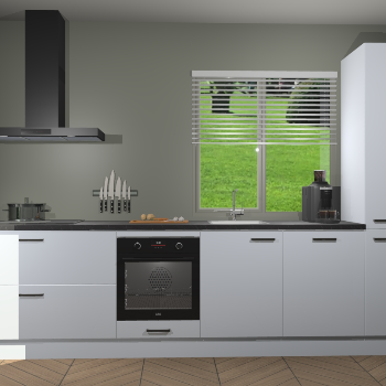 Sneeuwwitte hoogglans keuken Antigua 47155