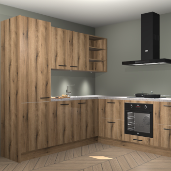 Goud Eiken keuken Turek 76717