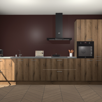 Goud Eiken keuken Leuven 48146