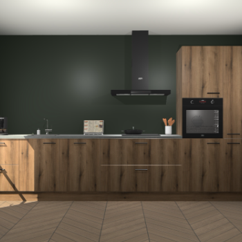 Goud Eiken keuken Leuven 48150