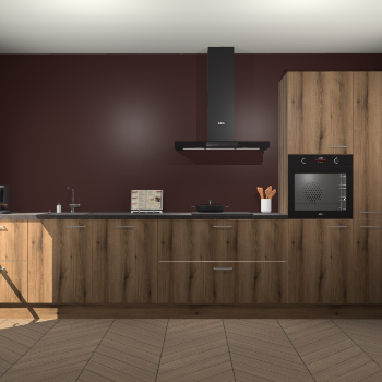 Goud Eiken keuken Leuven 48219