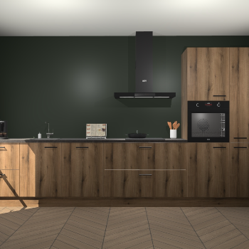 Goud Eiken keuken Leuven 48222