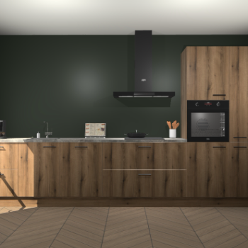 Goud Eiken keuken Leuven 48240