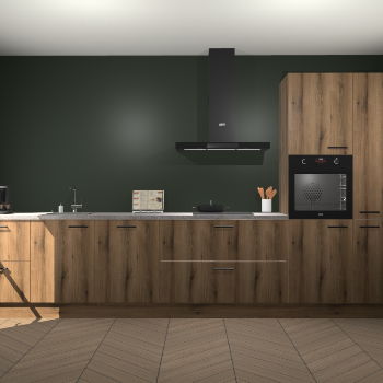 Goud Eiken keuken Leuven 48276