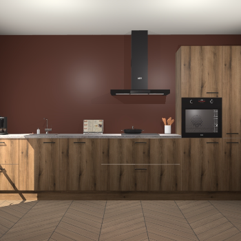 Goud Eiken keuken Leuven 48277