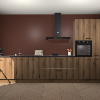 Goud Eiken keuken Leuven 48310