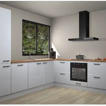 Sneeuwwitte hoogglans keuken Benidorm 47845