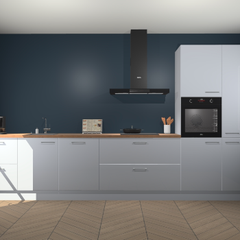 Sneeuwwitte hoogglans keuken Leuven 49486