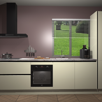 Magnolia hoogglans greeploze keuken Antigua 47374