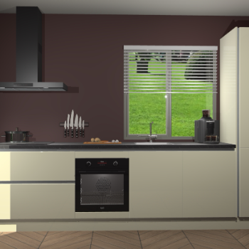 Magnolia hoogglans greeploze keuken Antigua 47377