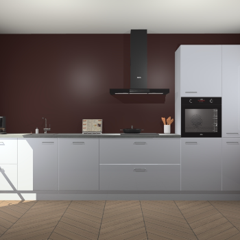 Sneeuwwitte hoogglans keuken Leuven 49541