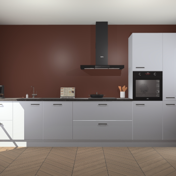 Sneeuwwitte hoogglans keuken Leuven 49559