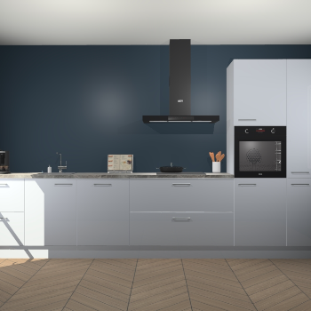 Sneeuwwitte hoogglans keuken Leuven 49600