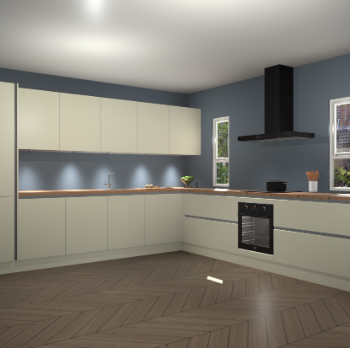 Magnolia greeploze keuken Solola 86937