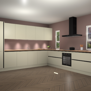 Magnolia greeploze keuken Solola 86941