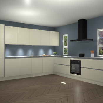 Magnolia greeploze keuken Solola 86947