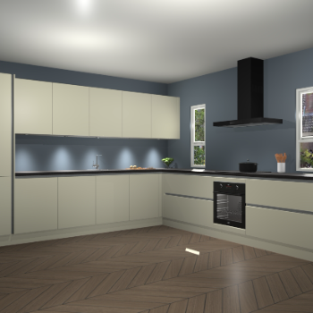 Magnolia greeploze keuken Solola 86953